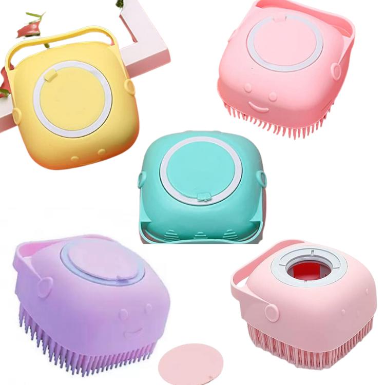 silicon massage bath brush, skincare tool