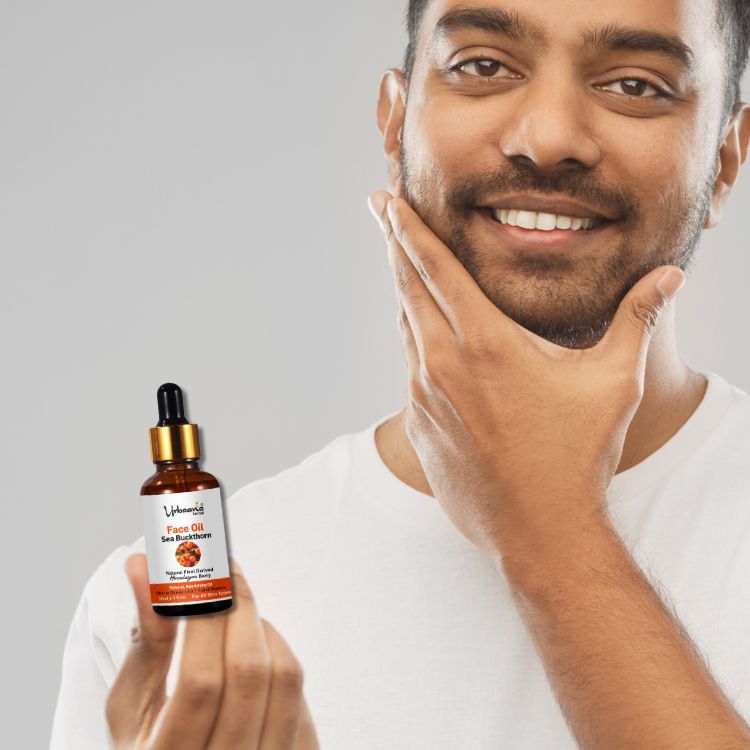 Radiant Glow Sea Buckthorn Face Oil, Natural Vitamin & Omega Rich Brightening | Himalayan Berry Face Oil