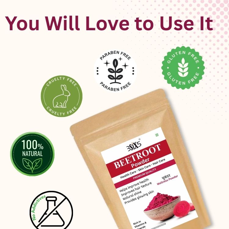 Natural Beetroot Powder Rich in Antioxidants, Improves Blood Circulation, Edible