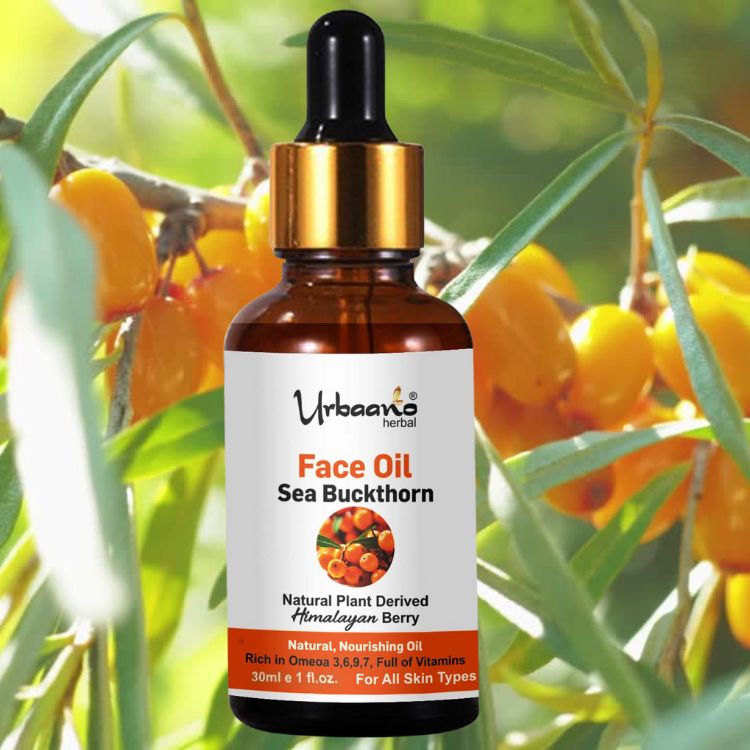 Radiant Glow Sea Buckthorn Face Oil, Natural Vitamin & Omega Rich Brightening | Himalayan Berry Face Oil