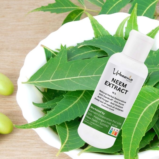 Pure Neem Liquid Extract Natural Ingredient for DIY Skin, Hair & Body Care Products