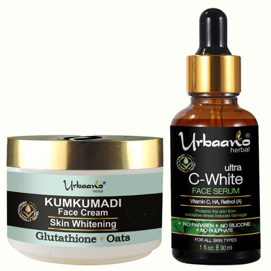 De-Pigmentation & Brightening Skin Care Combo Vit C, Retinol, Glutathione, Kojic
