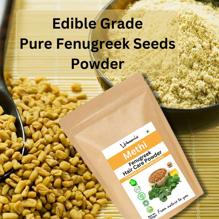 Pure Fenugreek Methidana Powder 300g for Hair Growth, Skincare