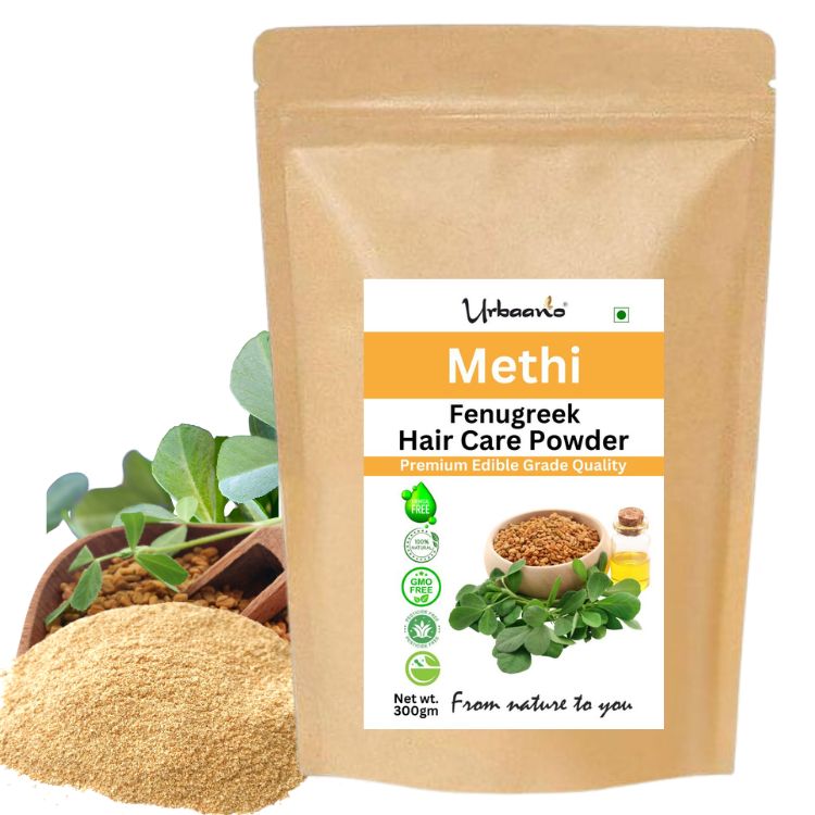 Pure Fenugreek Methidana Powder 300g for Hair Growth, Skincare