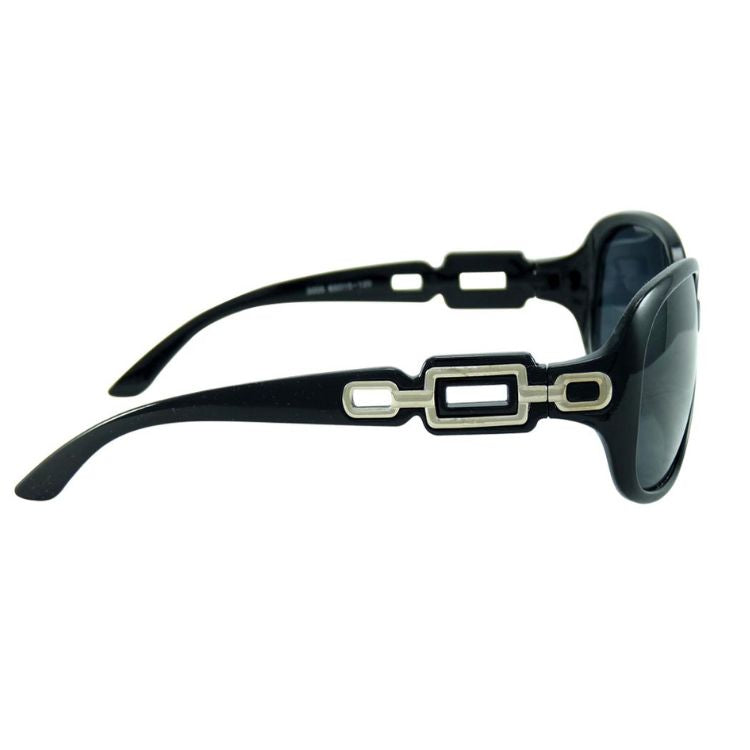 Unisex UV Protection Oversize Square Stylish Black Gradient Lens Sunglasses