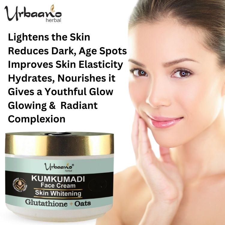 Skin Brightening Kumkumadi Face Cream - A Hydrating Glowing Moisturizing Cream