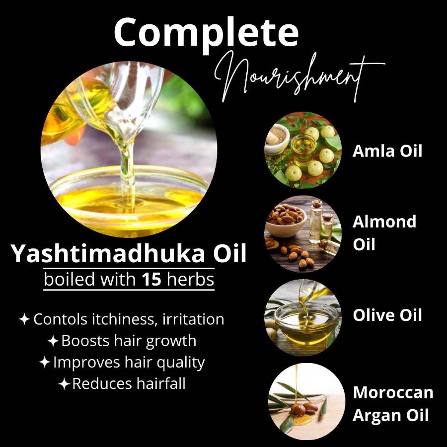 Urbaano herbal natural and pure vitalizer beard growth oil boost hair growth, reduces hairfall