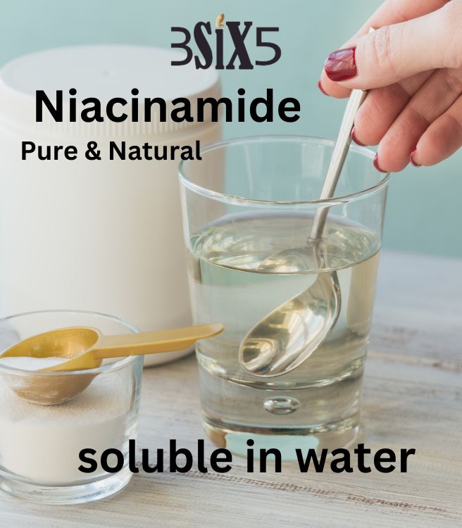 🔥 3SIX5 Niacinamide (Vitamin B3) Supplement for Radiant Health & Energy - HOT DEAL (500gm)
