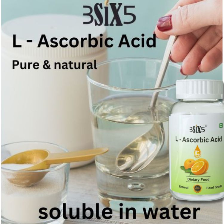 3SIX5 L Ascorbic (Vitamin C) Supplement for Immunity Booster, Skin Glow