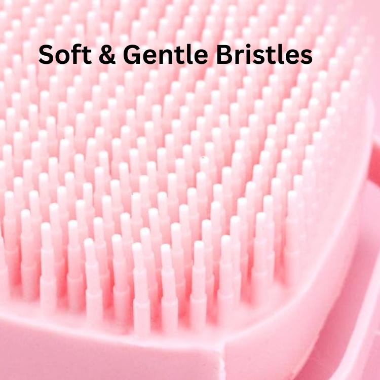 silicon massage bath brush, skincare tool