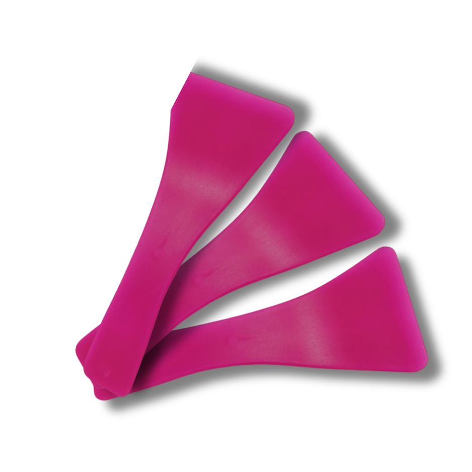 Plastic Hair Removal Applicator Spatula Pack of 50