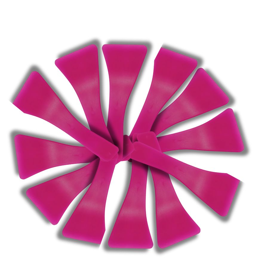Plastic Hair Removal Applicator Spatula Pack of 50