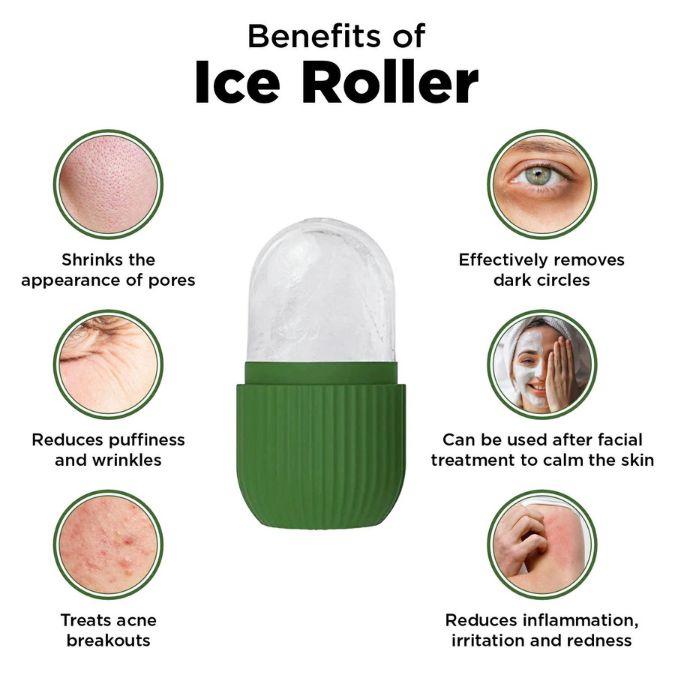 Liquorice Liquid Extract with Ice Roller Massager Skin Care Kitchen Tool