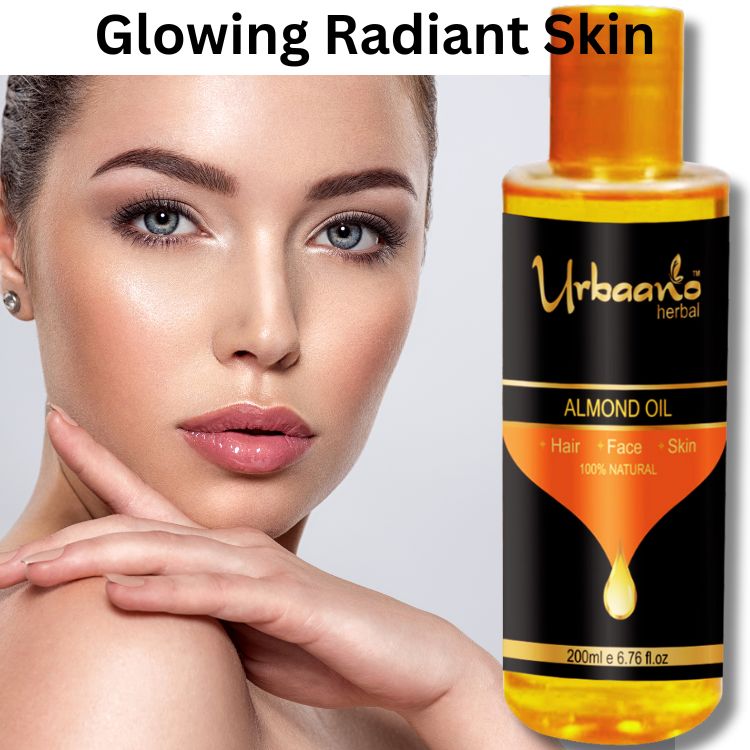 Pure Cold Pressed Sweet Almond Oil, Badam Tel for Baby Massage, Hair Growth & Glowing Skin