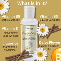 Daisy White Everyday Body Lotion Rich Moisturizer & Skin Brightening