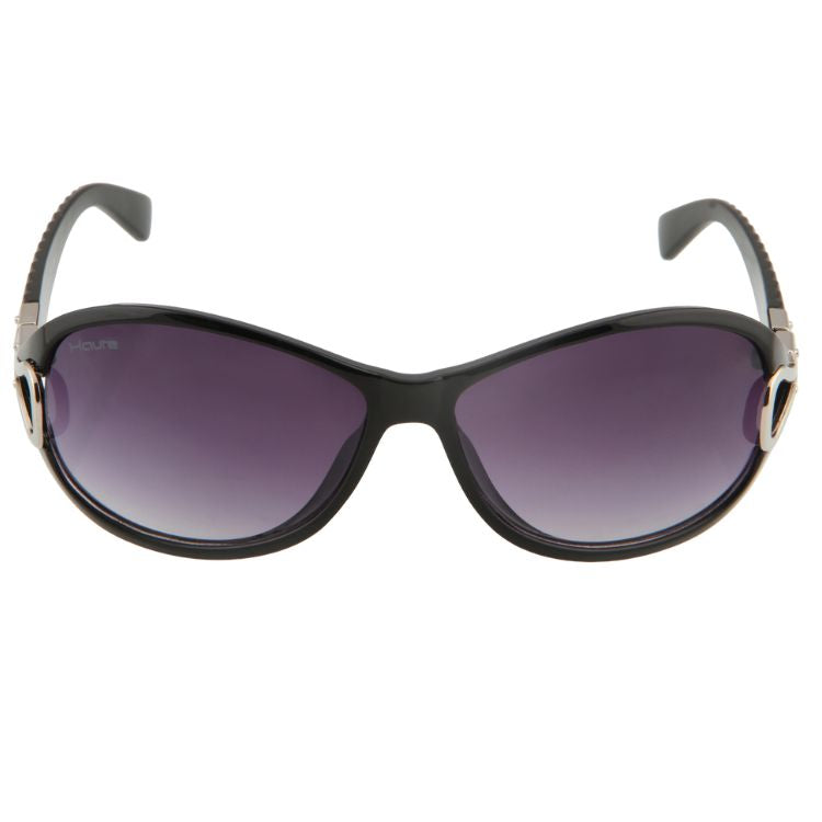 UV Protection Full Rim Oversize Brown / Purple Stylish Sunglasses for Men & Women
