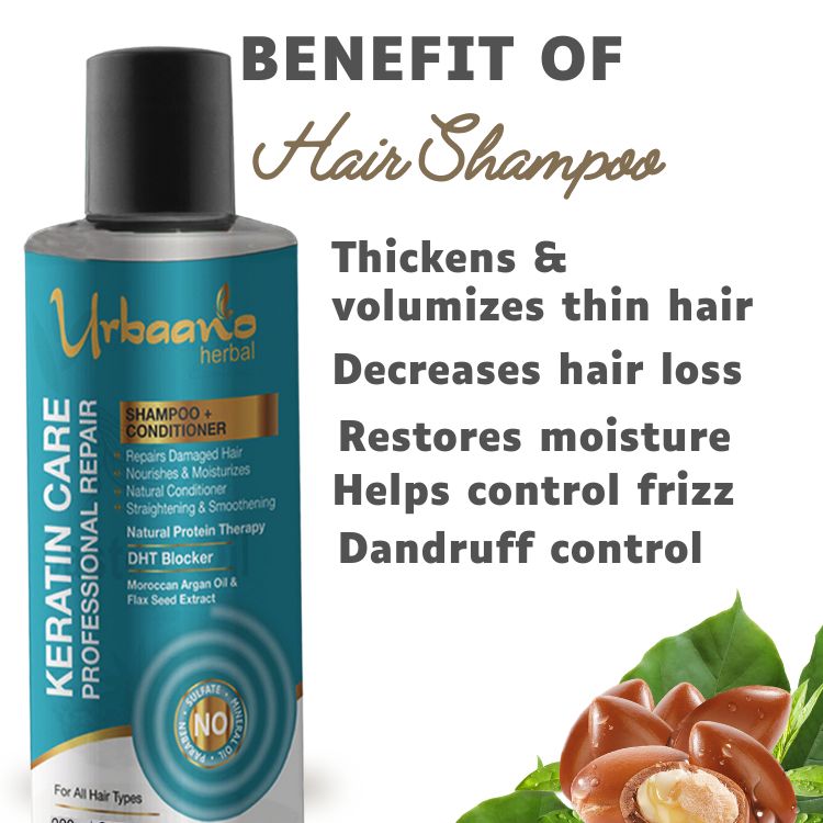 Keratin Care Professional Repair Shampoo & Conditioner Pack of 3x100ml