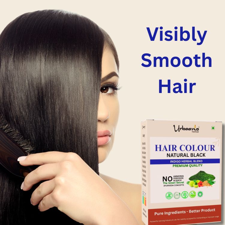 Indigo Hair Colour Blend Powder with Henna, Aloe Vera & Amla