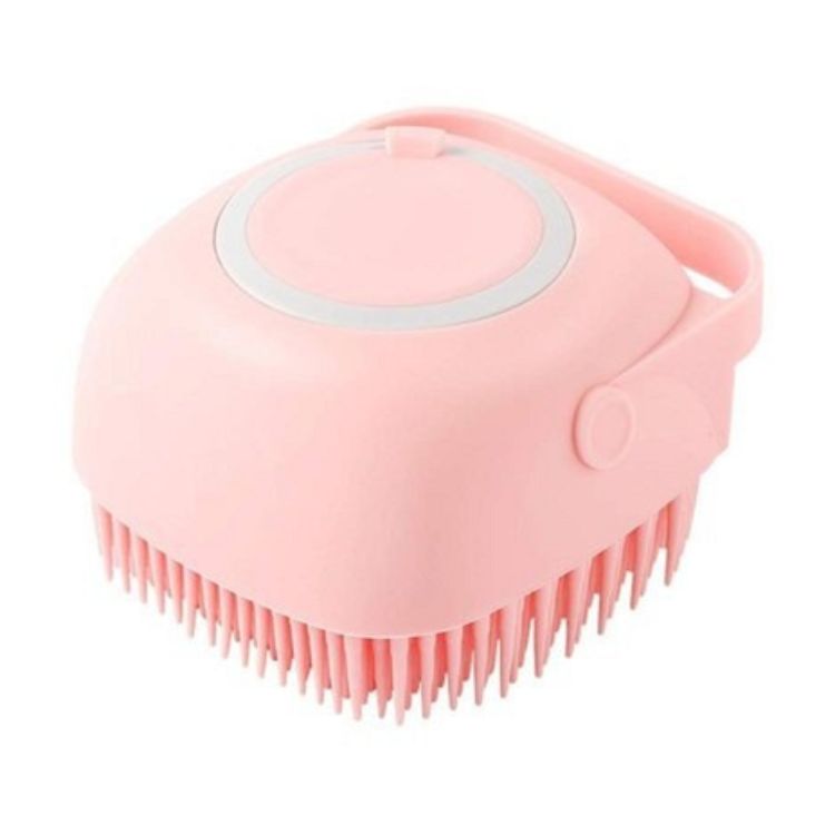 Soft Massage Bath Body Brush Scrubber, Soap Dispenser, Skin Care Tool