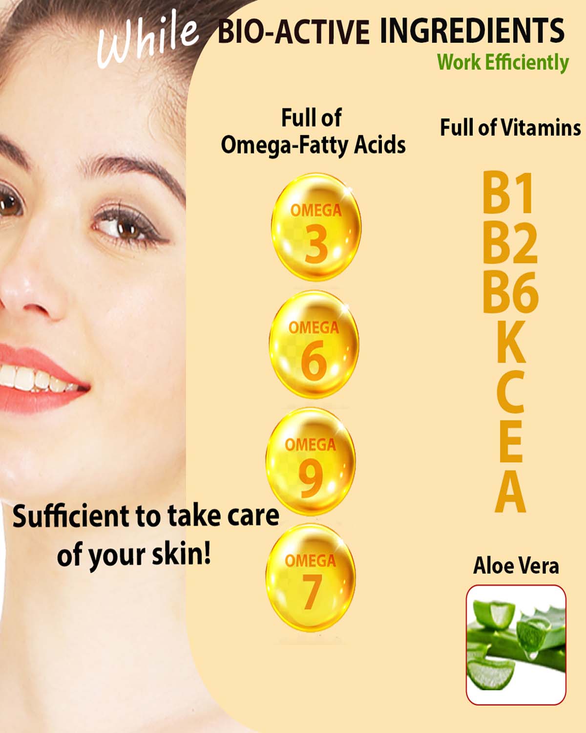 urbaano herbal skin brightening radiance sea buckthorn face cream and vitamin c white face serum infused with vitamin a,e,c,k,b & omega 3,6,7,9