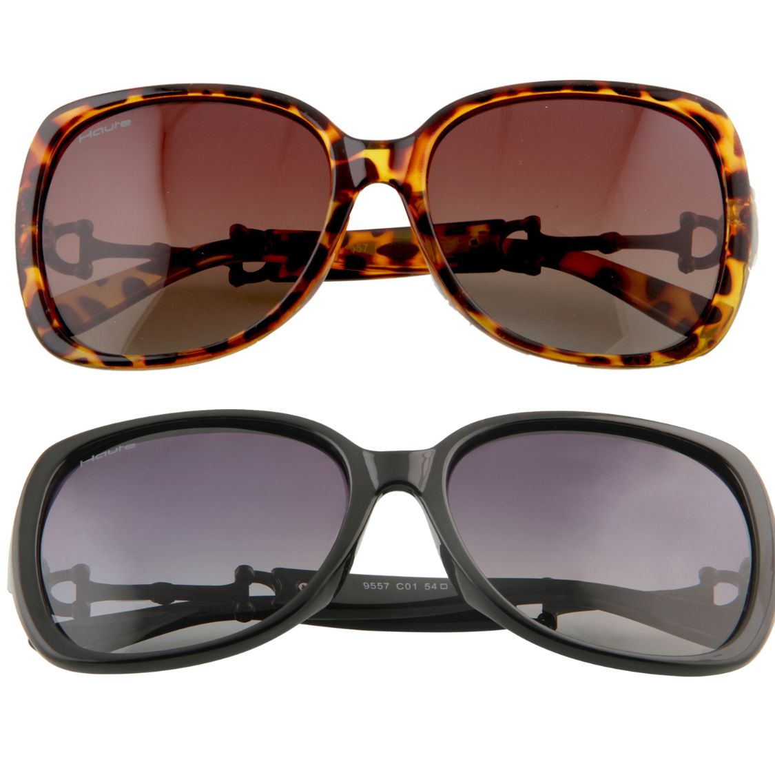 UV Protection Oversize Stylish Brown, Black Sunglasses for Women