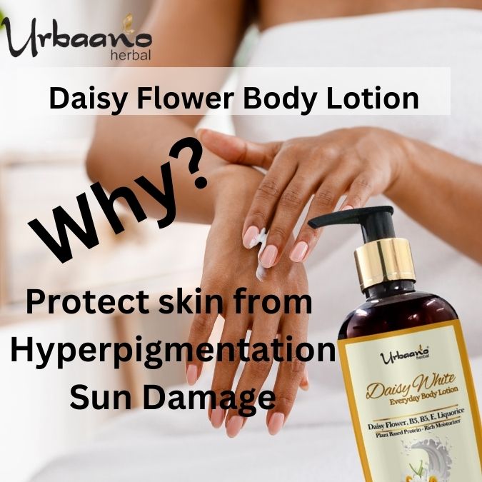 Daisy White Everyday Body Lotion Rich Moisturizer & Skin Brightening