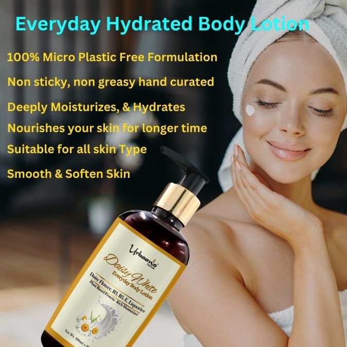 Daisy White Everyday Body Lotion Rich Moisturizer & Skin Brightening