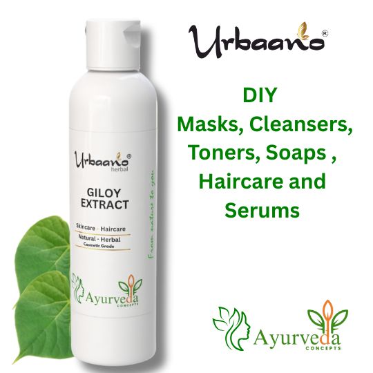 Herbal Giloy Liquid Extract for Skin & Hair Care Products-WS