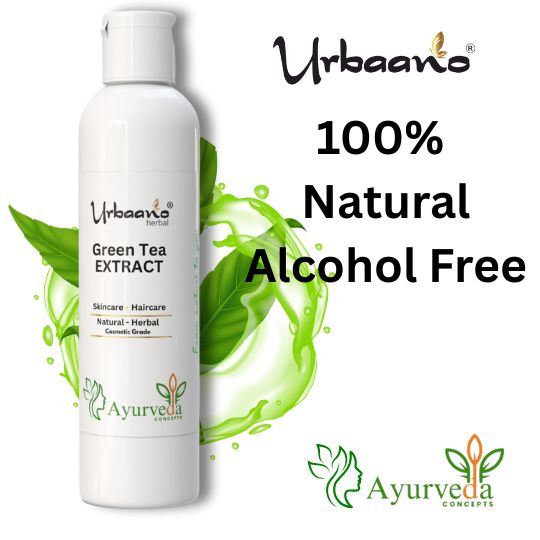 Green Tea Extract Liquid 100% Natural, Antioxidant Rich for DIY Skin Care, Making Soap, Serums, Toners & Masks