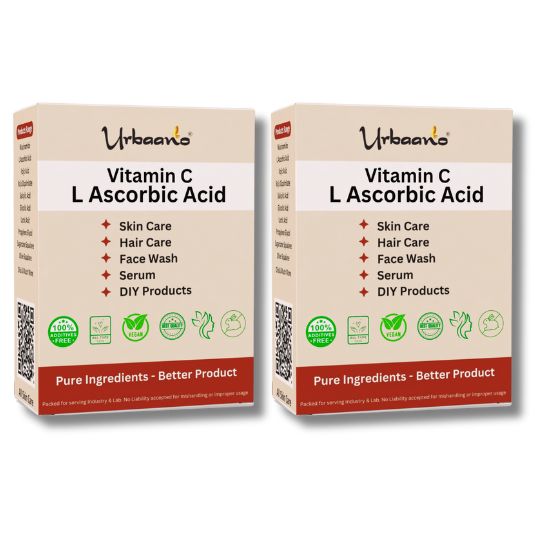 L-Ascorbic Acid (Vitamin C Powder) DIY for Making Serum, Soap, Cream, Lotion & Face wash For Face, Skin & Body
