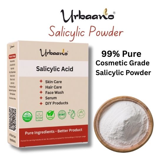 Salicylic Acid Powder for Making Beauty Cream, Facewash, Cleanser, Lotions, Gel, Body Wash (DIY Ingredient)