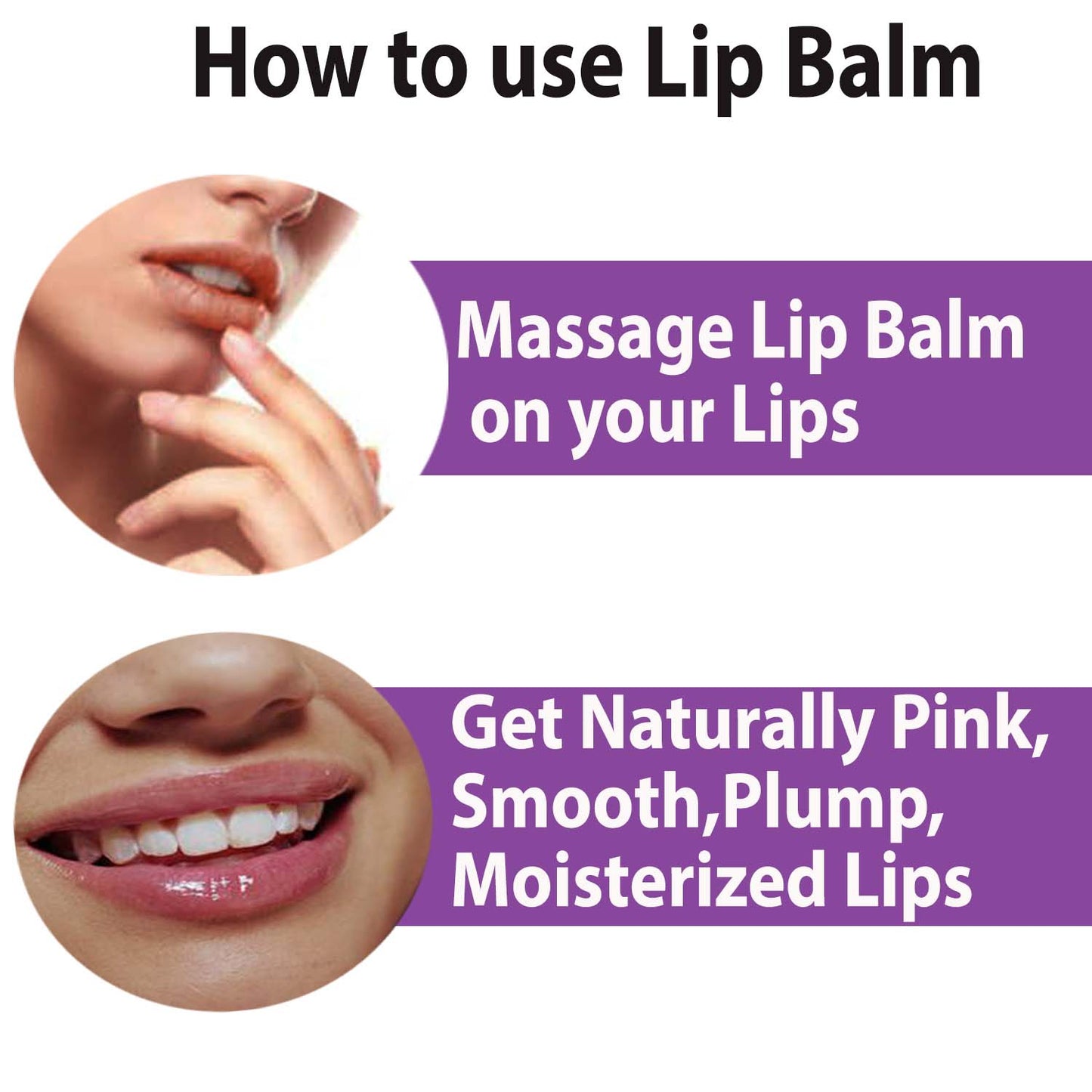 Lip Oil Serum & Lip Balm Combo Kumkumadi Hydrates, Moisturizes Lips