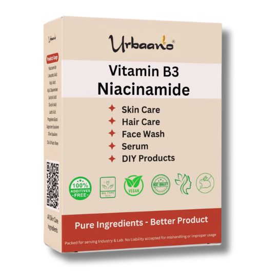 Niacinamide Powder (Vitamin B3) for Making DIY Cream, Serum, Skincare Lotion & Soap