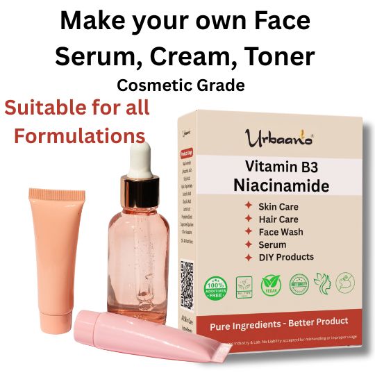 Niacinamide Powder (Vitamin B3) for Making DIY Cream, Serum, Skincare Lotion & Soap