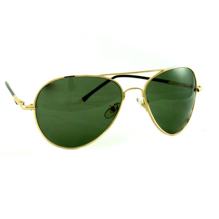 Stunning Style Toughened Glass Lens, UV Protection Aviator Sunglasses for Men and Women