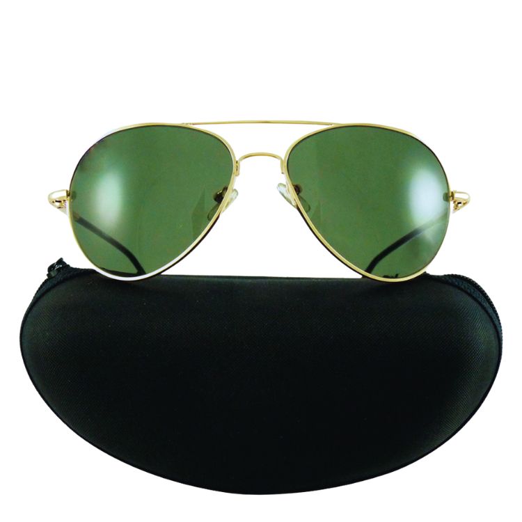 Stunning Style Toughened Glass Lens, UV Protection Aviator Sunglasses for Men and Women