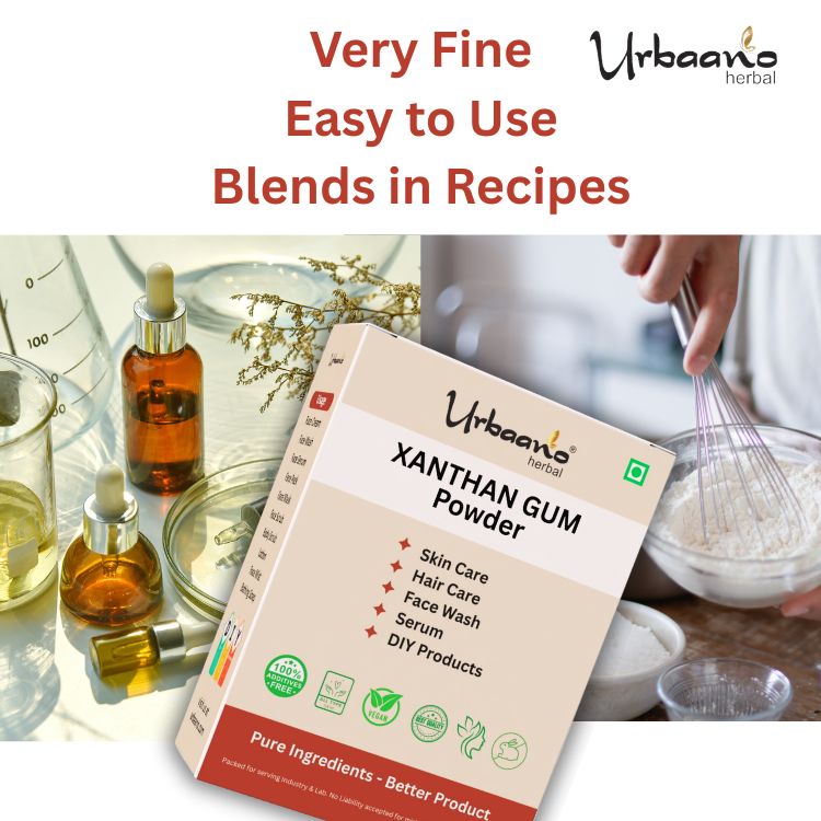 Xanthan Gum Powder for Soap Making, Domestic Use & Diy Personal Care Food Emulsifier, Stabilizer & Thickener