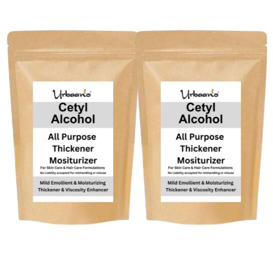 Cetyl Alcohol Granules, for DIY Skincare Cosmetics, Soaps - Thickner & Moisturizer-500gm x 2=1Kg