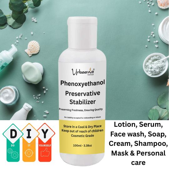 Phenoxyethanol Preservative for making Soap, Shampoo, Cosmetics, Moisturizer, Lotion, DIY Personal Care Preservative Liquid