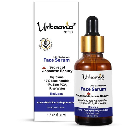 10% Niacinamide Face Serum in Skin Care with Rice Water, Zinc for Age Spots