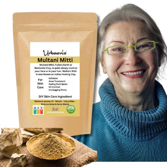Multani Mitti Powder, Natural Fuller’s Earth for Face & Hair Packs-750gm