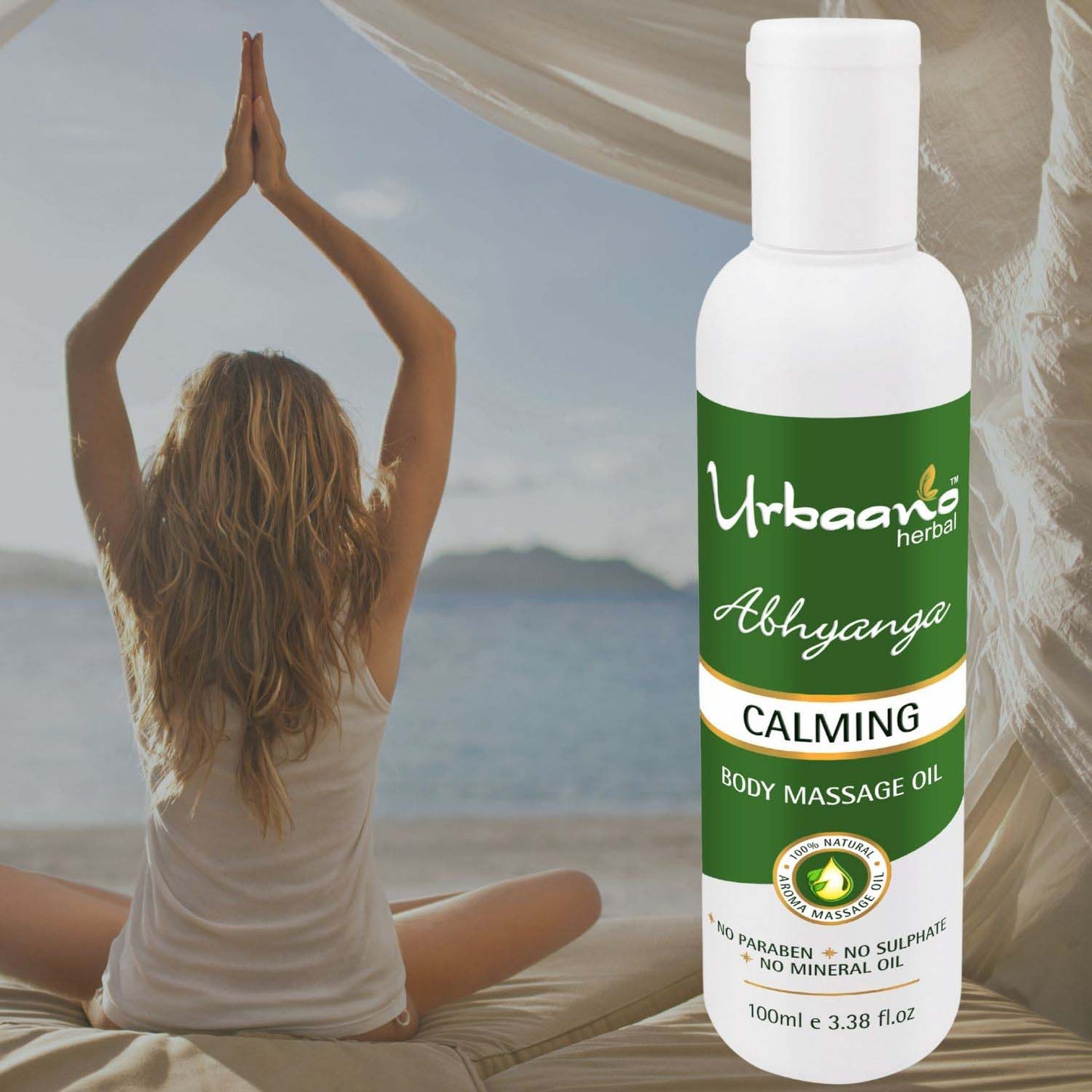 urbaano herbal bath body massage de stress oil for nourished glowing relaxedskin