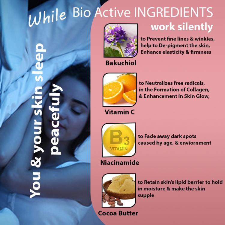 urbaano herbal white, soft, nourished facial kit vitamin c night cream reduces acne scars, dark spots, fine lines.