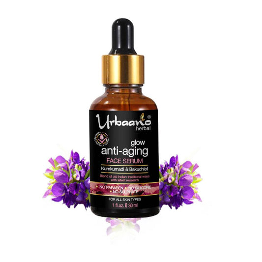 urbaano herbal kumkumadi serum for anti aging & glowing skin