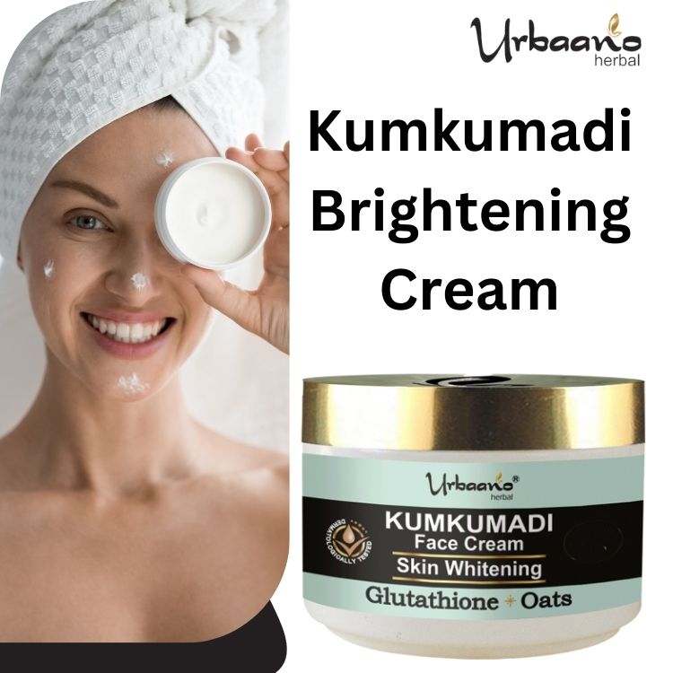 Skin Brightening Kumkumadi Face Cream - A Hydrating Glowing  Moisturizing Cream