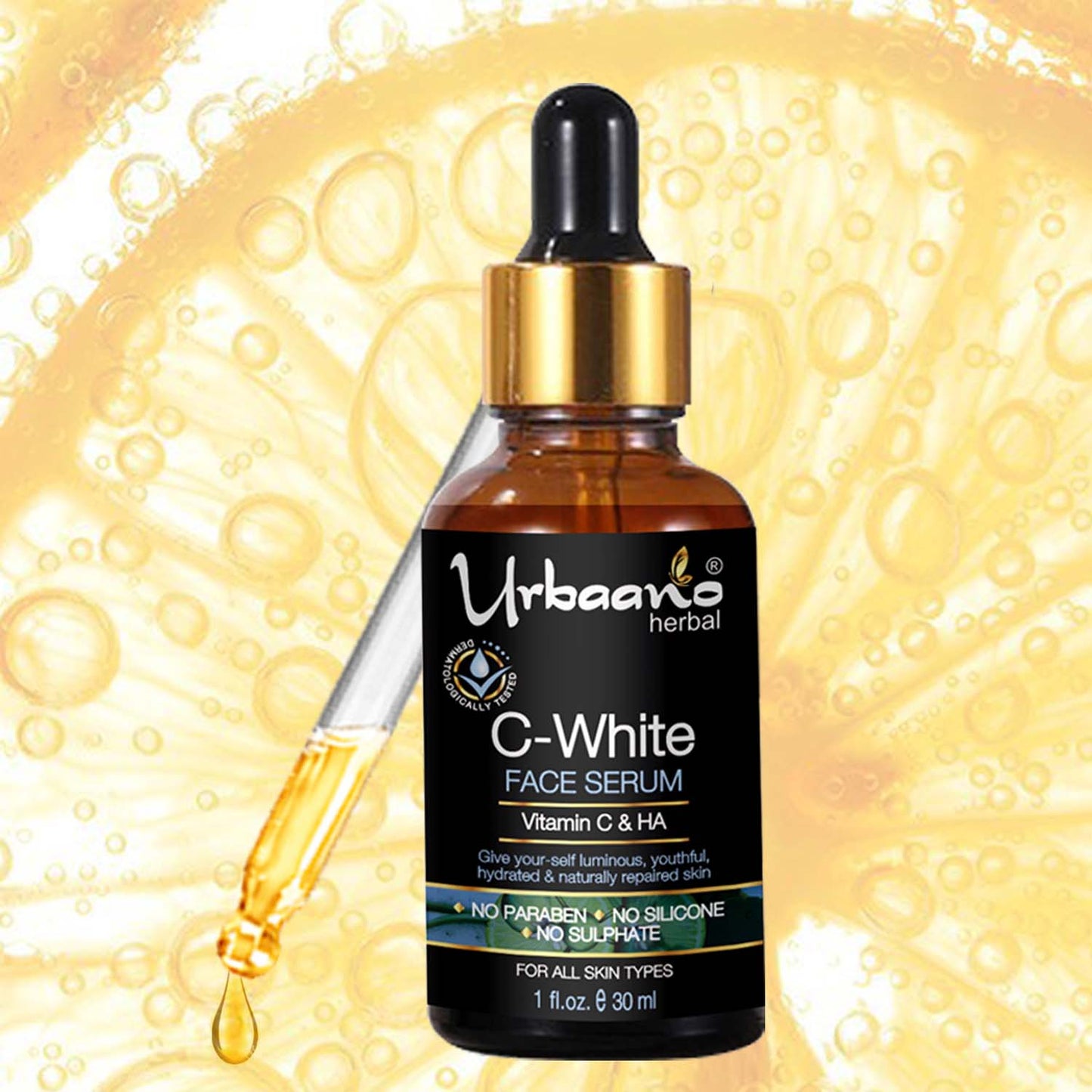 Vitamin C White Face Serum for Glowing, Brightening Skin