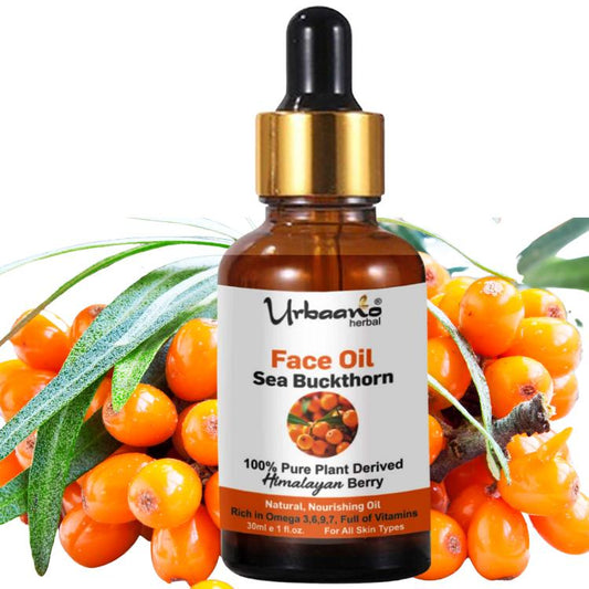 urbaano herbal sea buckthorn face oil, carrier oil, diy beauty hack