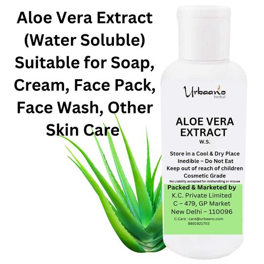 DIY Beauty Hack with Aloevera Liquid Extract for Skin & Hair Care Products-WS