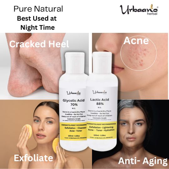 Glycolic Acid 70% and Lactic Acid 88% Peel Combo