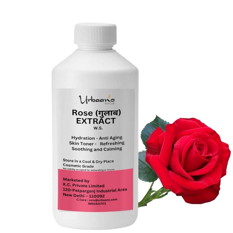 Premium Pure Rose Liquid Extract Natural Ingredient for Soap Making, Cosmetics, Lotions, Toners, Face Wash